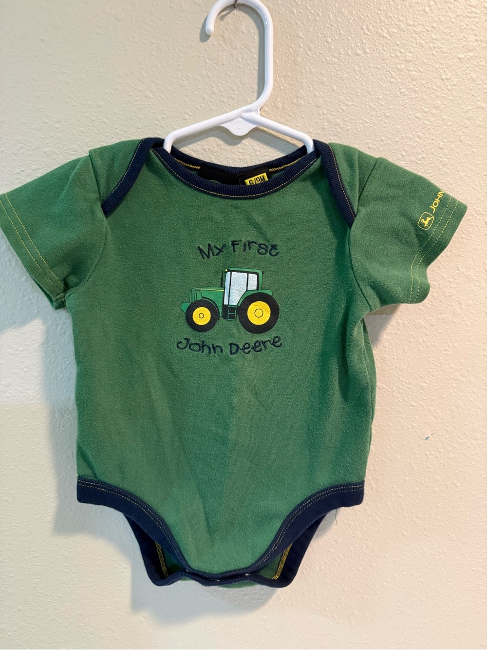 John Deere 6/9m onesie